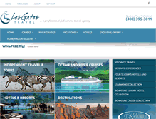 Tablet Screenshot of losgatostravel.com